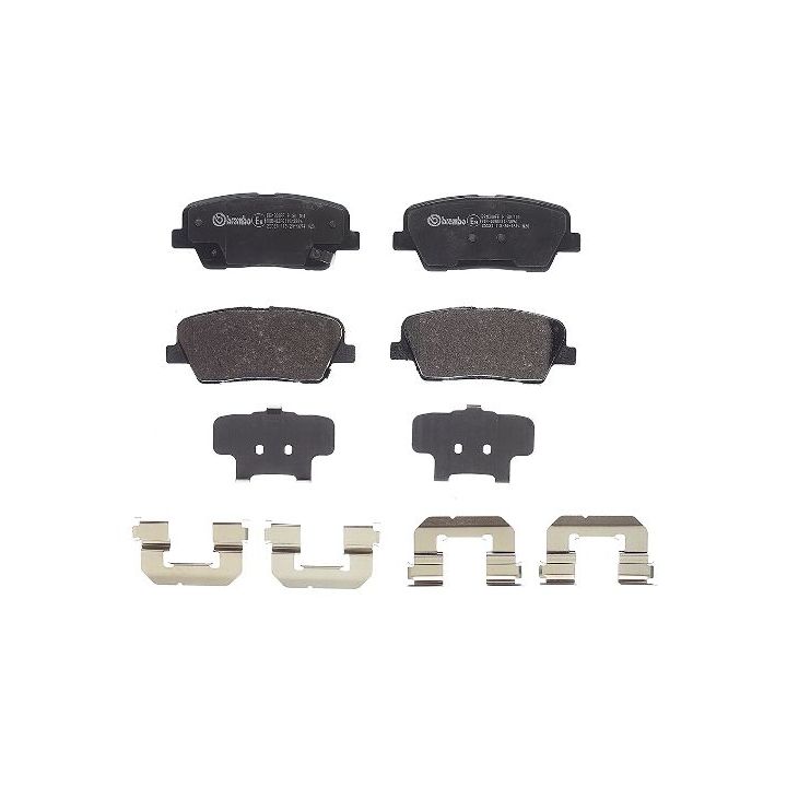 Stabdžių trinkelių rinkinys, diskinis stabdys BREMBO P 30 104