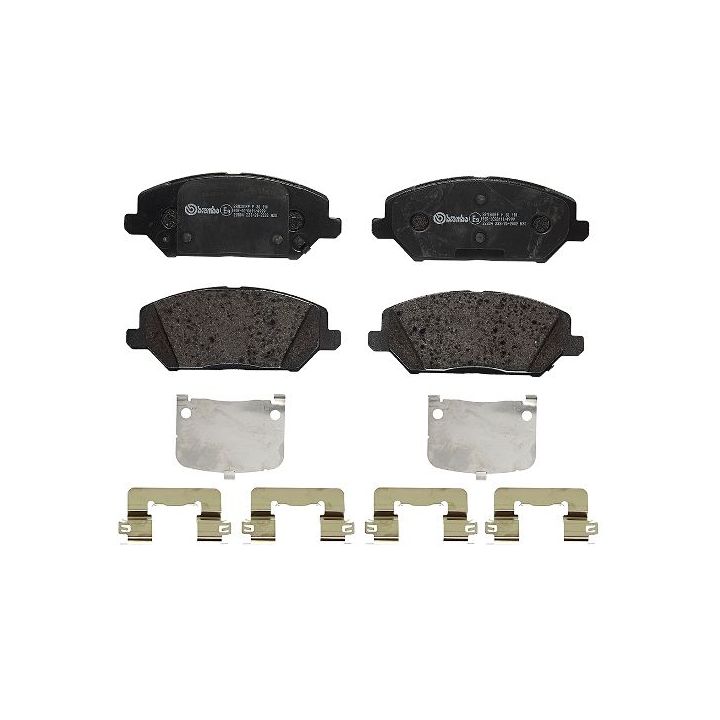 Stabdžių trinkelių rinkinys, diskinis stabdys BREMBO P 30 110