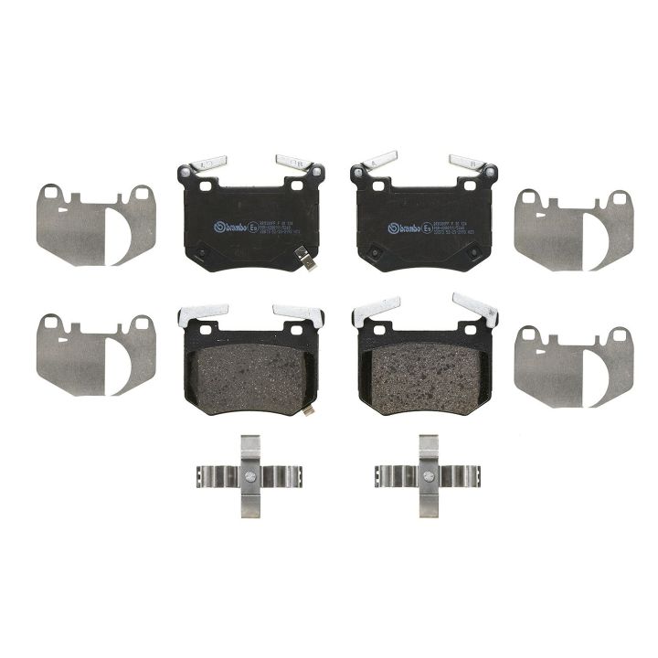 Stabdžių trinkelių rinkinys, diskinis stabdys BREMBO P 30 124