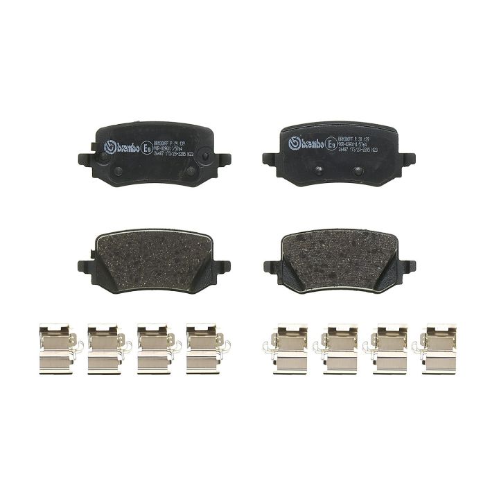 Stabdžių trinkelių rinkinys, diskinis stabdys BREMBO P 30 139