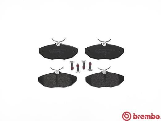 Stabdžių trinkelių rinkinys, diskinis stabdys BREMBO P 36 015