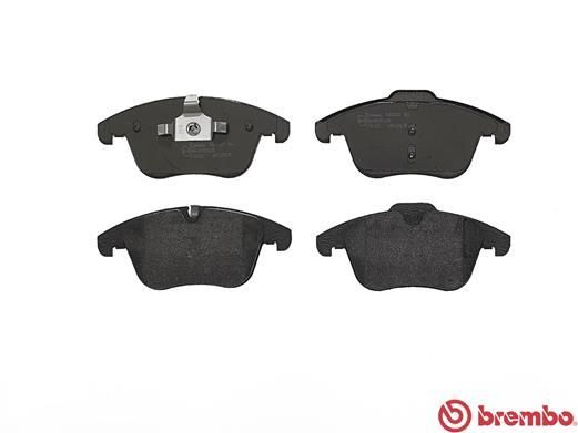 Stabdžių trinkelių rinkinys, diskinis stabdys BREMBO P 36 022