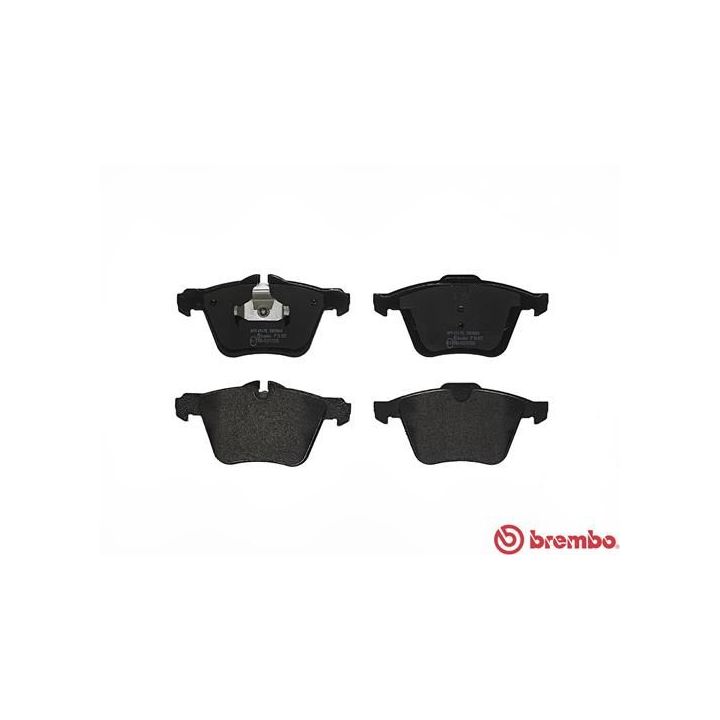 Stabdžių trinkelių rinkinys, diskinis stabdys BREMBO P 36 027