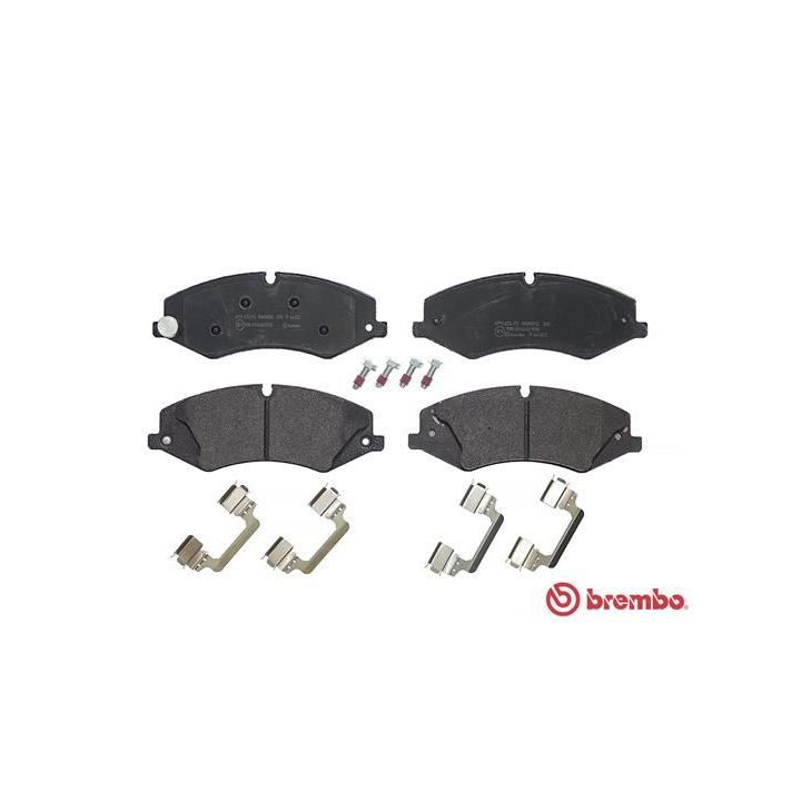 Stabdžių trinkelių rinkinys, diskinis stabdys BREMBO P 44 022