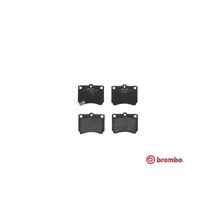 Stabdžių trinkelių rinkinys, diskinis stabdys BREMBO P 49 013