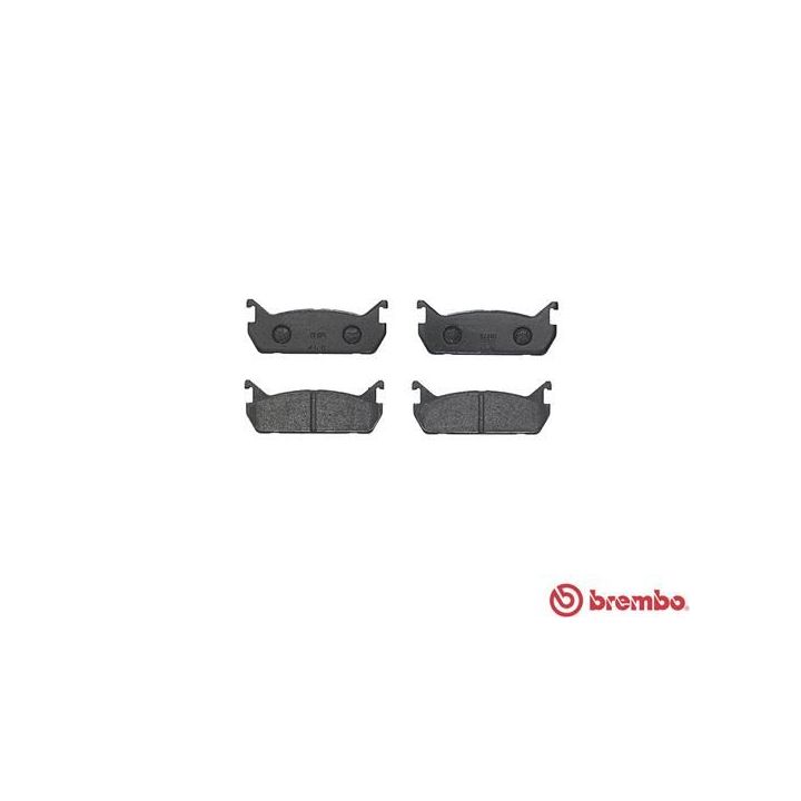 Stabdžių trinkelių rinkinys, diskinis stabdys BREMBO P 49 015