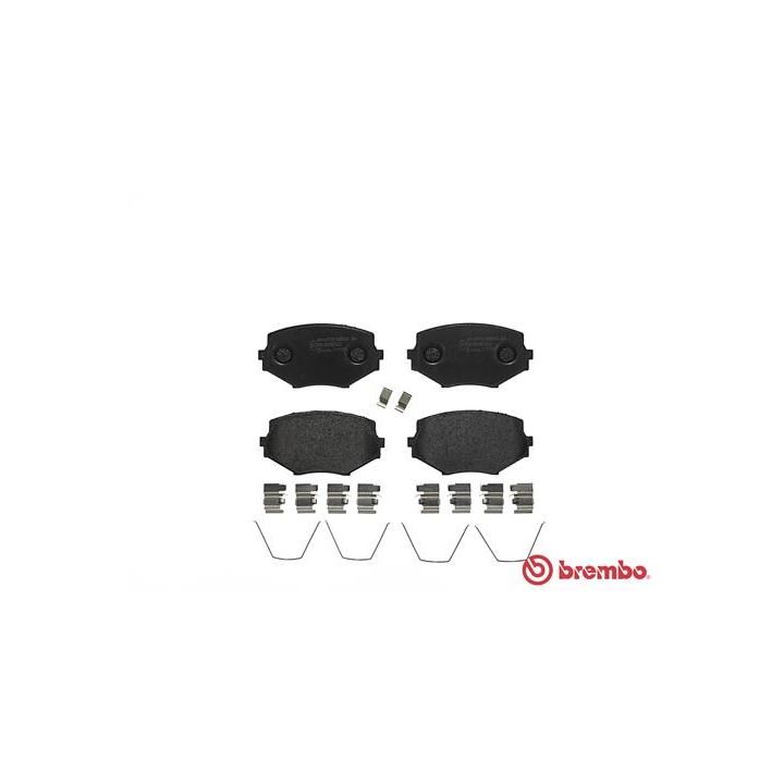 Stabdžių trinkelių rinkinys, diskinis stabdys BREMBO P 49 020