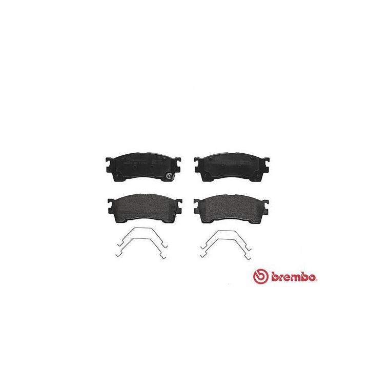 Stabdžių trinkelių rinkinys, diskinis stabdys BREMBO P 49 023