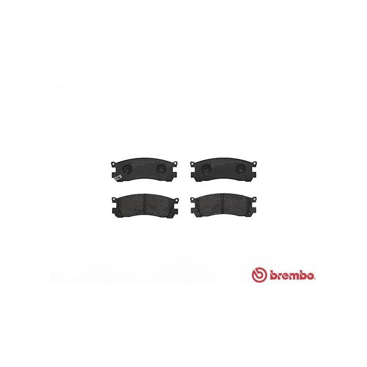 Stabdžių trinkelių rinkinys, diskinis stabdys BREMBO P 49 025