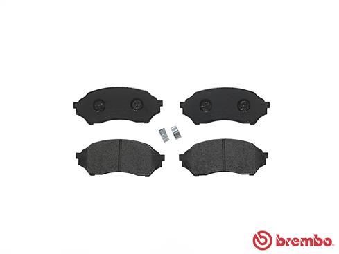 Stabdžių trinkelių rinkinys, diskinis stabdys BREMBO P 49 027