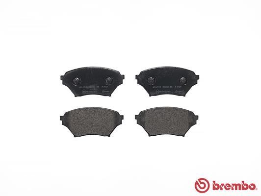 Stabdžių trinkelių rinkinys, diskinis stabdys BREMBO P 49 029