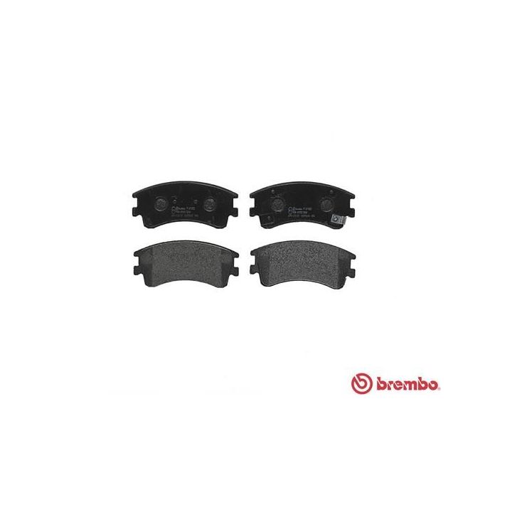 Stabdžių trinkelių rinkinys, diskinis stabdys BREMBO P 49 032