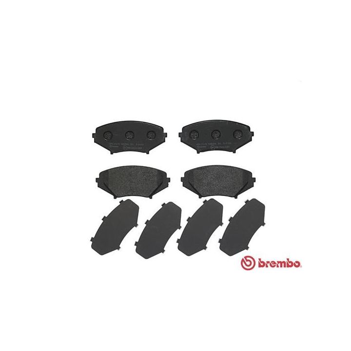 Stabdžių trinkelių rinkinys, diskinis stabdys BREMBO P 49 034