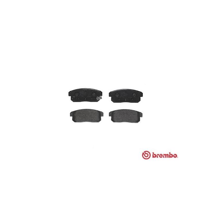 Stabdžių trinkelių rinkinys, diskinis stabdys BREMBO P 49 035