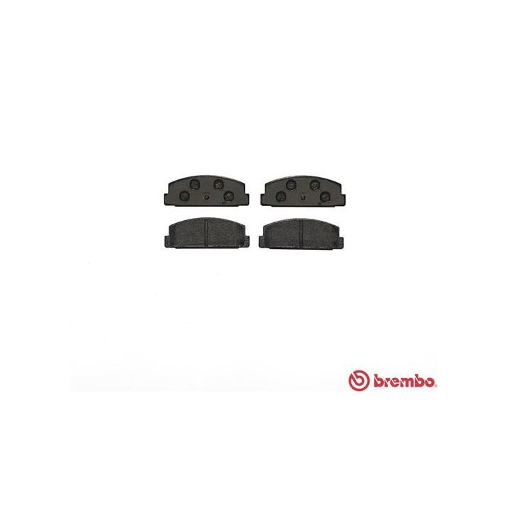 Stabdžių trinkelių rinkinys, diskinis stabdys BREMBO P 49 036