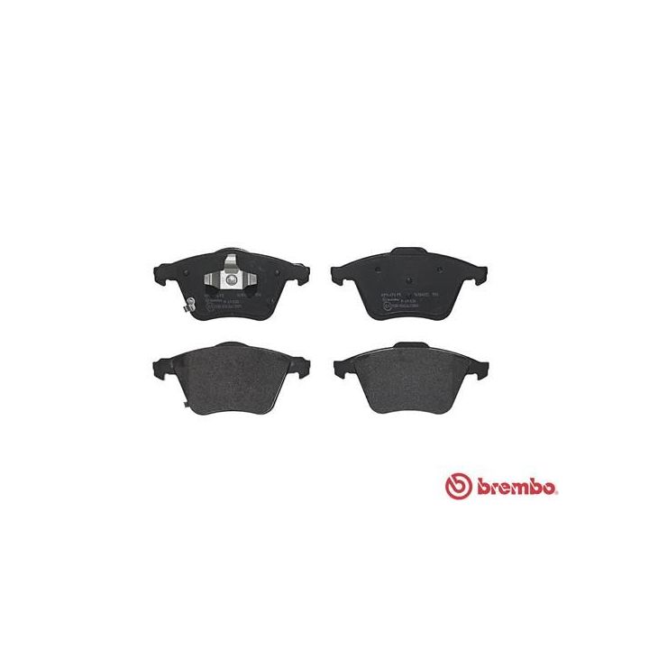 Stabdžių trinkelių rinkinys, diskinis stabdys BREMBO P 49 038