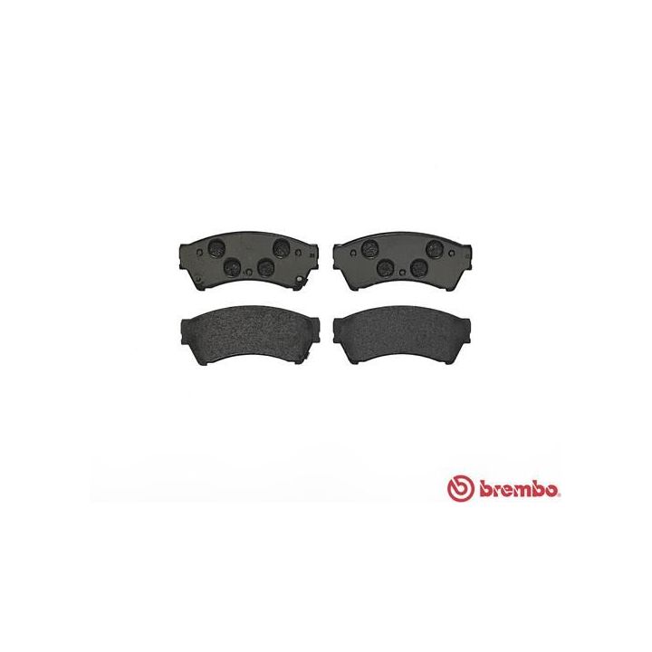 Stabdžių trinkelių rinkinys, diskinis stabdys BREMBO P 49 039