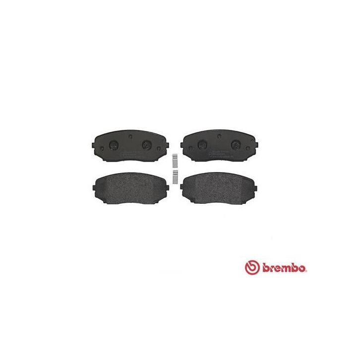 Stabdžių trinkelių rinkinys, diskinis stabdys BREMBO P 49 040