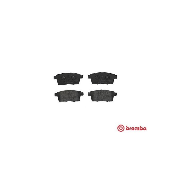 Stabdžių trinkelių rinkinys, diskinis stabdys BREMBO P 49 041