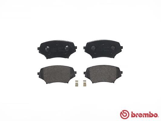 Stabdžių trinkelių rinkinys, diskinis stabdys BREMBO P 49 043