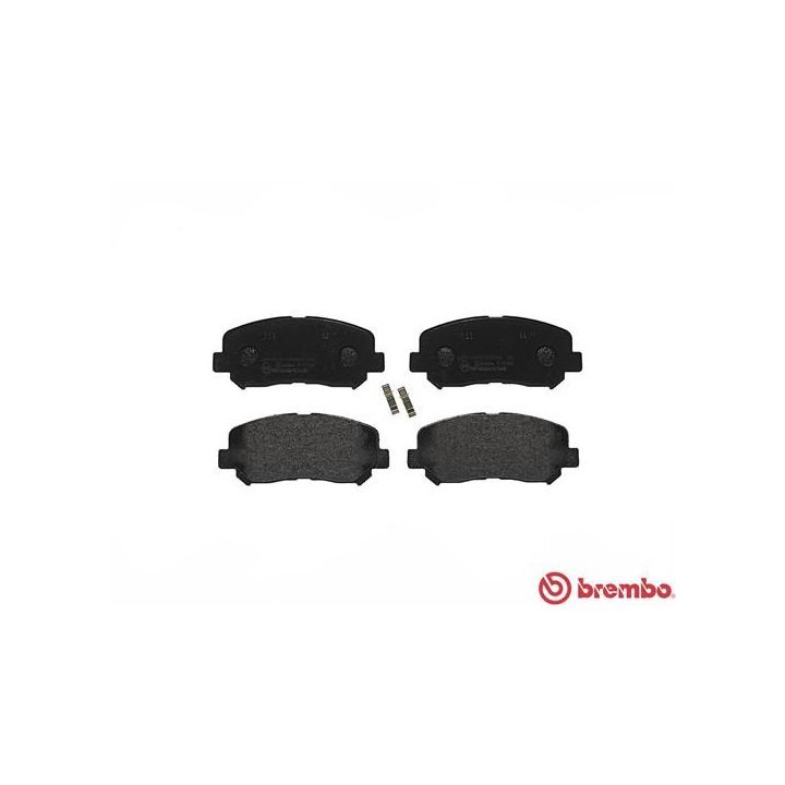 Stabdžių trinkelių rinkinys, diskinis stabdys BREMBO P 49 045