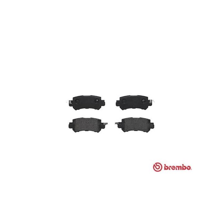 Stabdžių trinkelių rinkinys, diskinis stabdys BREMBO P 49 047X