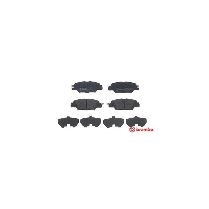 Stabdžių trinkelių rinkinys, diskinis stabdys BREMBO P 49 053