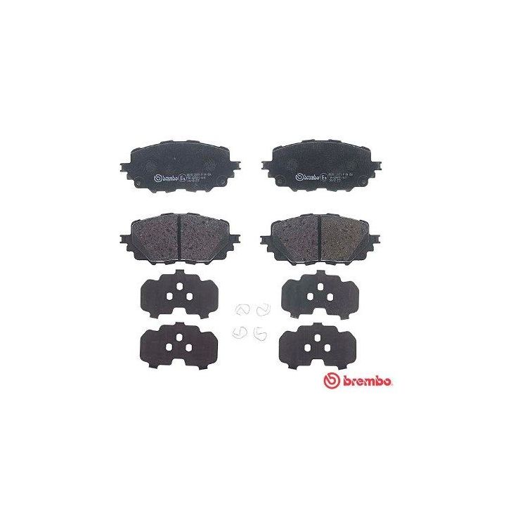 Stabdžių trinkelių rinkinys, diskinis stabdys BREMBO P 49 054