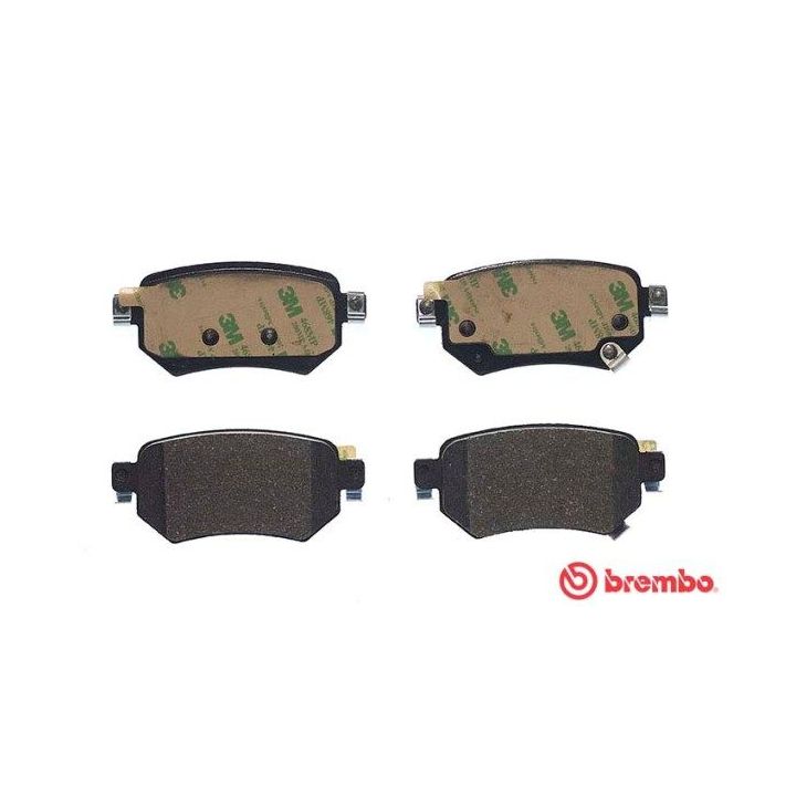 Stabdžių trinkelių rinkinys, diskinis stabdys BREMBO P 49 059