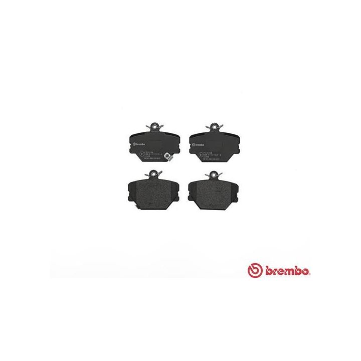 Stabdžių trinkelių rinkinys, diskinis stabdys BREMBO P 50 038
