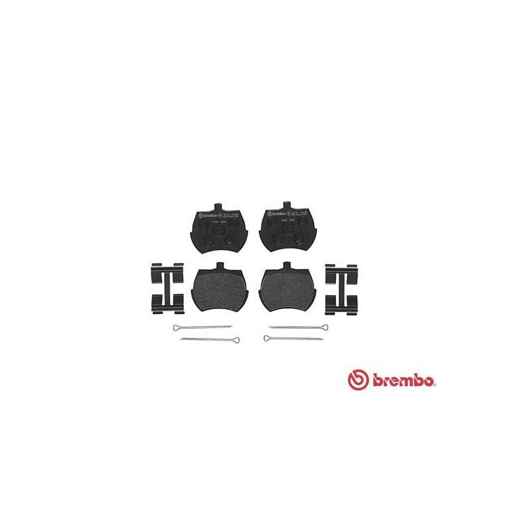 Stabdžių trinkelių rinkinys, diskinis stabdys BREMBO P 52 002