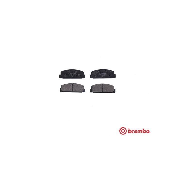 Stabdžių trinkelių rinkinys, diskinis stabdys BREMBO P 54 003