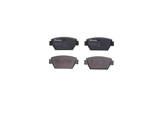 Stabdžių trinkelių rinkinys, diskinis stabdys BREMBO P 54 010