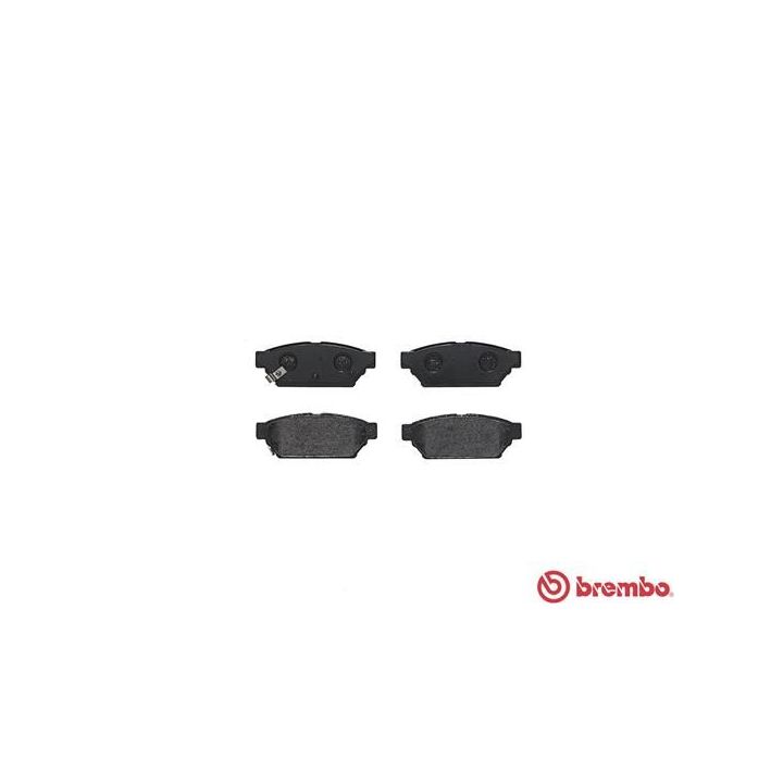 Stabdžių trinkelių rinkinys, diskinis stabdys BREMBO P 54 016