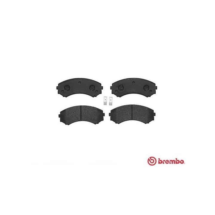 Stabdžių trinkelių rinkinys, diskinis stabdys BREMBO P 54 029