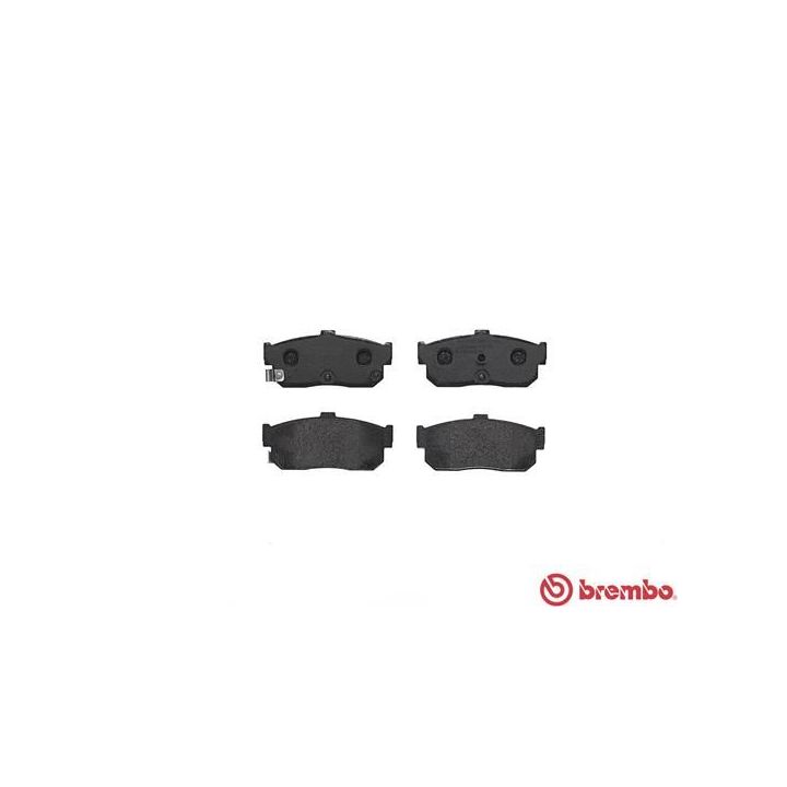 Stabdžių trinkelių rinkinys, diskinis stabdys BREMBO P 56 029