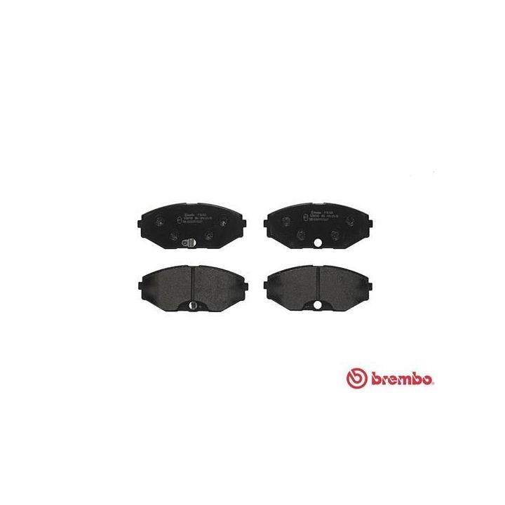 Stabdžių trinkelių rinkinys, diskinis stabdys BREMBO P 56 045