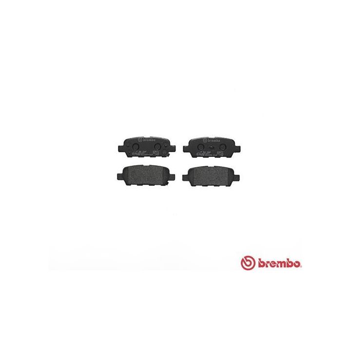 Stabdžių trinkelių rinkinys, diskinis stabdys BREMBO P 56 046
