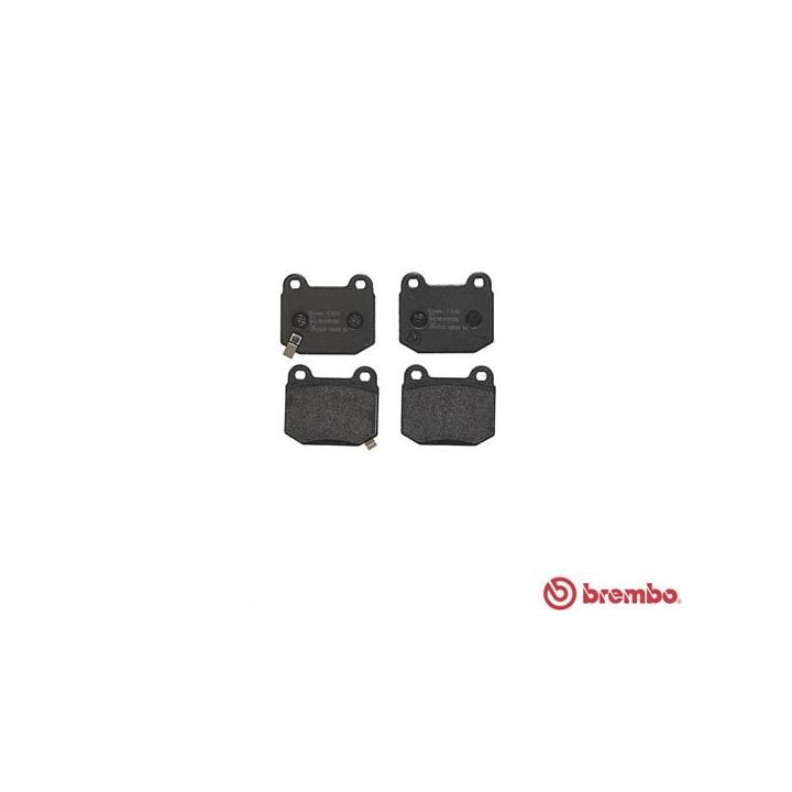 Stabdžių trinkelių rinkinys, diskinis stabdys BREMBO P 56 048