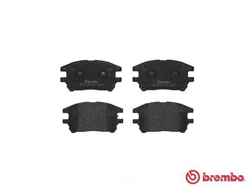 Stabdžių trinkelių rinkinys, diskinis stabdys BREMBO P 56 050