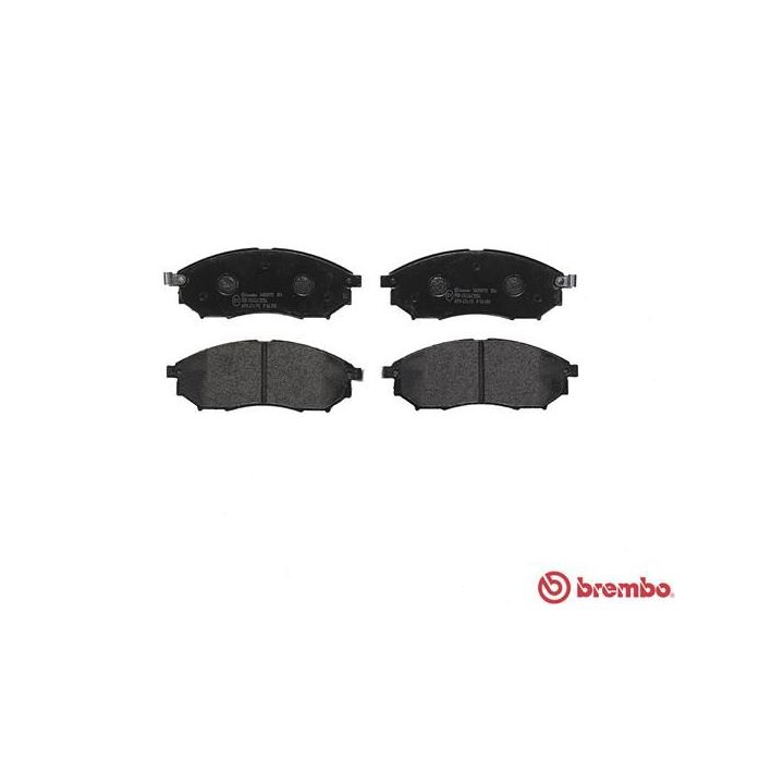 Stabdžių trinkelių rinkinys, diskinis stabdys BREMBO P 56 058