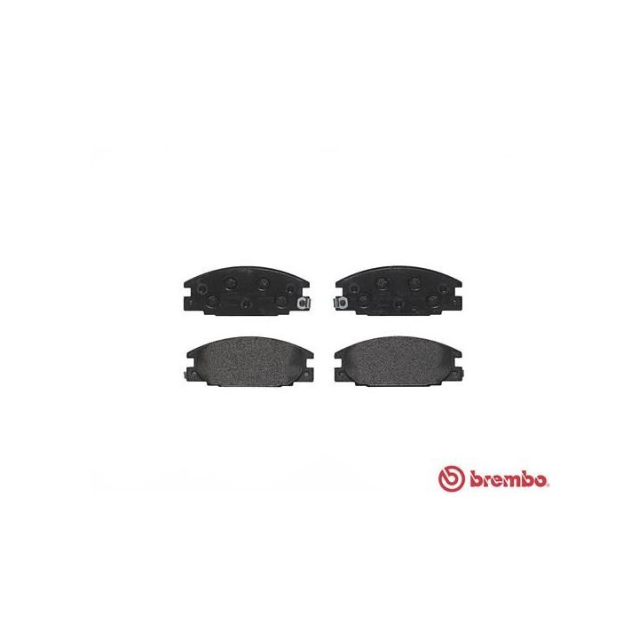 Stabdžių trinkelių rinkinys, diskinis stabdys BREMBO P 59 015
