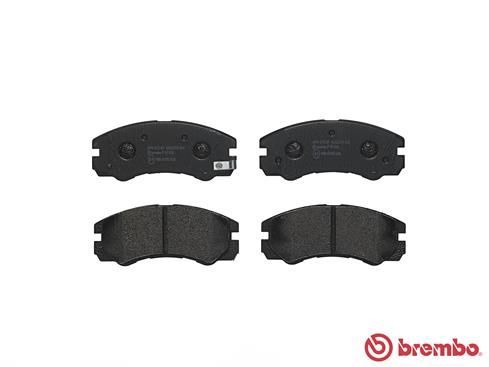 Stabdžių trinkelių rinkinys, diskinis stabdys BREMBO P 59 020