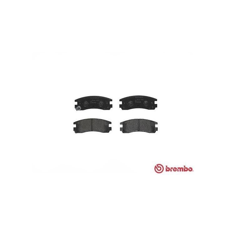 Stabdžių trinkelių rinkinys, diskinis stabdys BREMBO P 59 027
