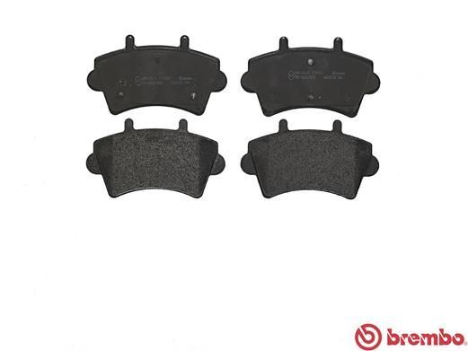 Stabdžių trinkelių rinkinys, diskinis stabdys BREMBO P 59 039