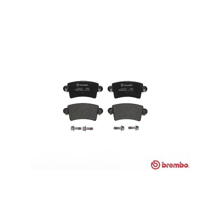 Stabdžių trinkelių rinkinys, diskinis stabdys BREMBO P 59 040