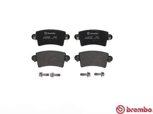 Stabdžių trinkelių rinkinys, diskinis stabdys BREMBO P 59 040
