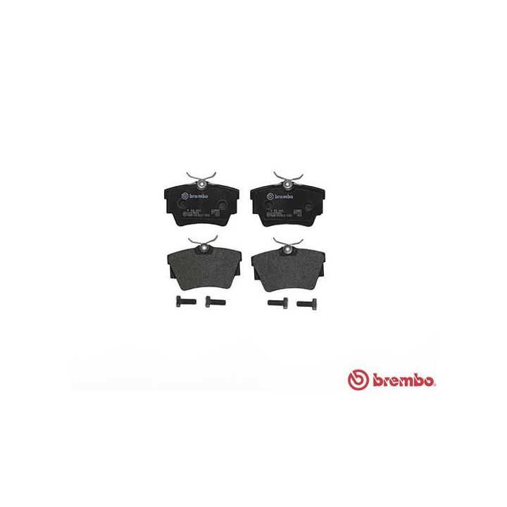 Stabdžių trinkelių rinkinys, diskinis stabdys BREMBO P 59 041