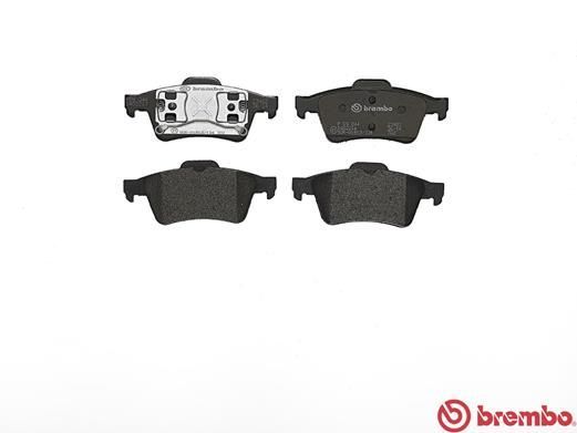 Stabdžių trinkelių rinkinys, diskinis stabdys BREMBO P 59 044