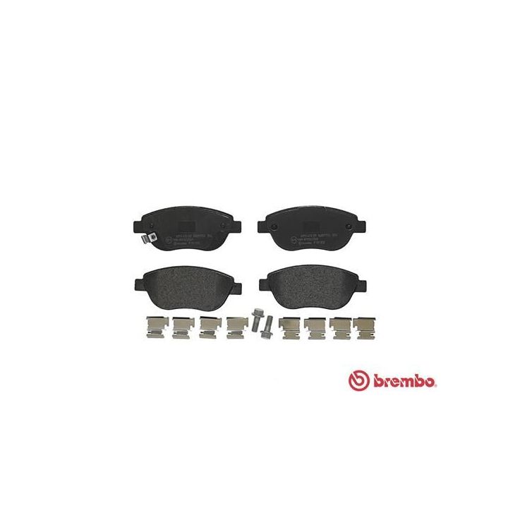 Stabdžių trinkelių rinkinys, diskinis stabdys BREMBO P 59 052